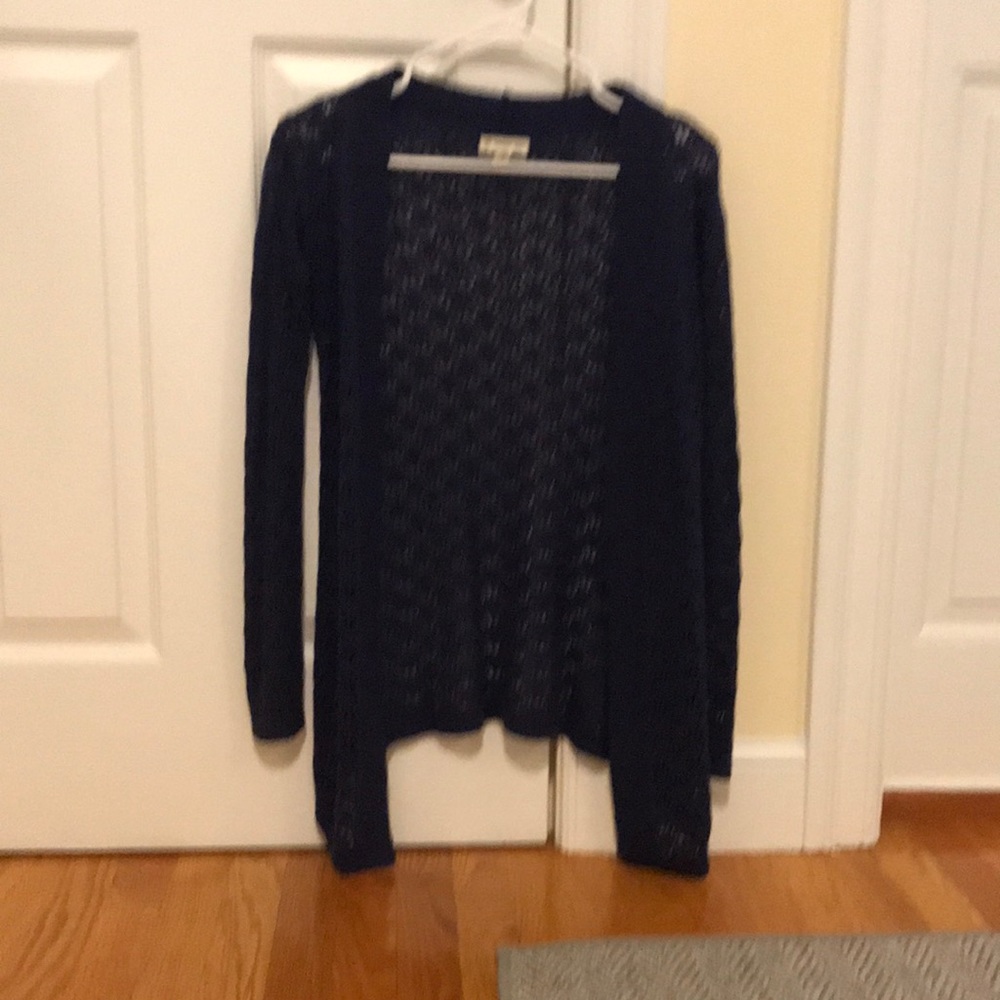 Girls long cardigan sweater